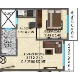1 BHK Flats Floor Plan - Carpet Area - 336 Sq.Ft.