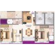 2 BHK Flats Floor Plan - Carpet Area : 624 sq.ft