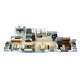 3 BHK Flats Floor Plan - Carpet Area : 1790 sq.ft